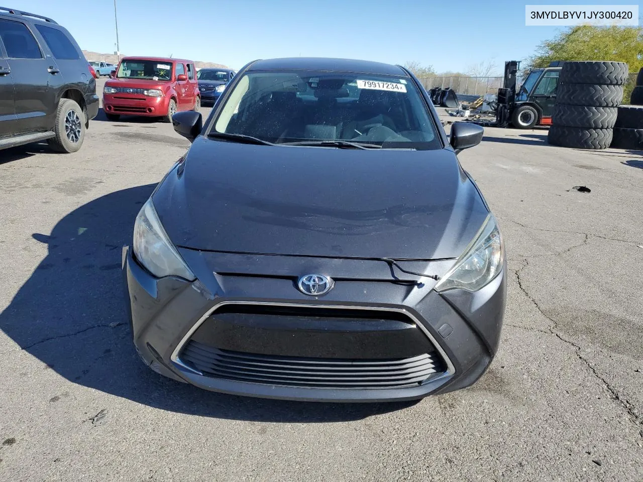 2018 Toyota Yaris Ia VIN: 3MYDLBYV1JY300420 Lot: 79917234