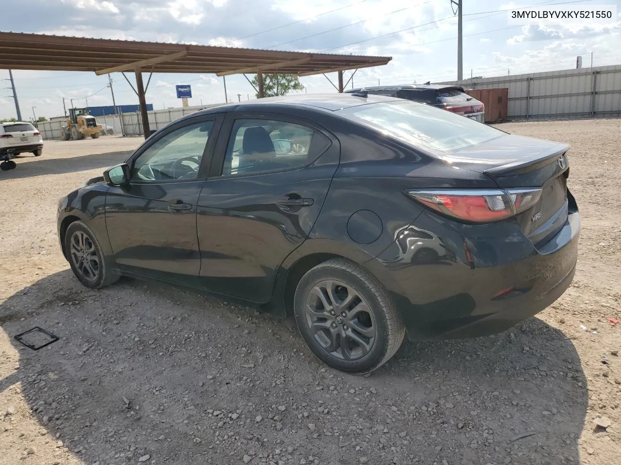 3MYDLBYVXKY521550 2019 Toyota Yaris L