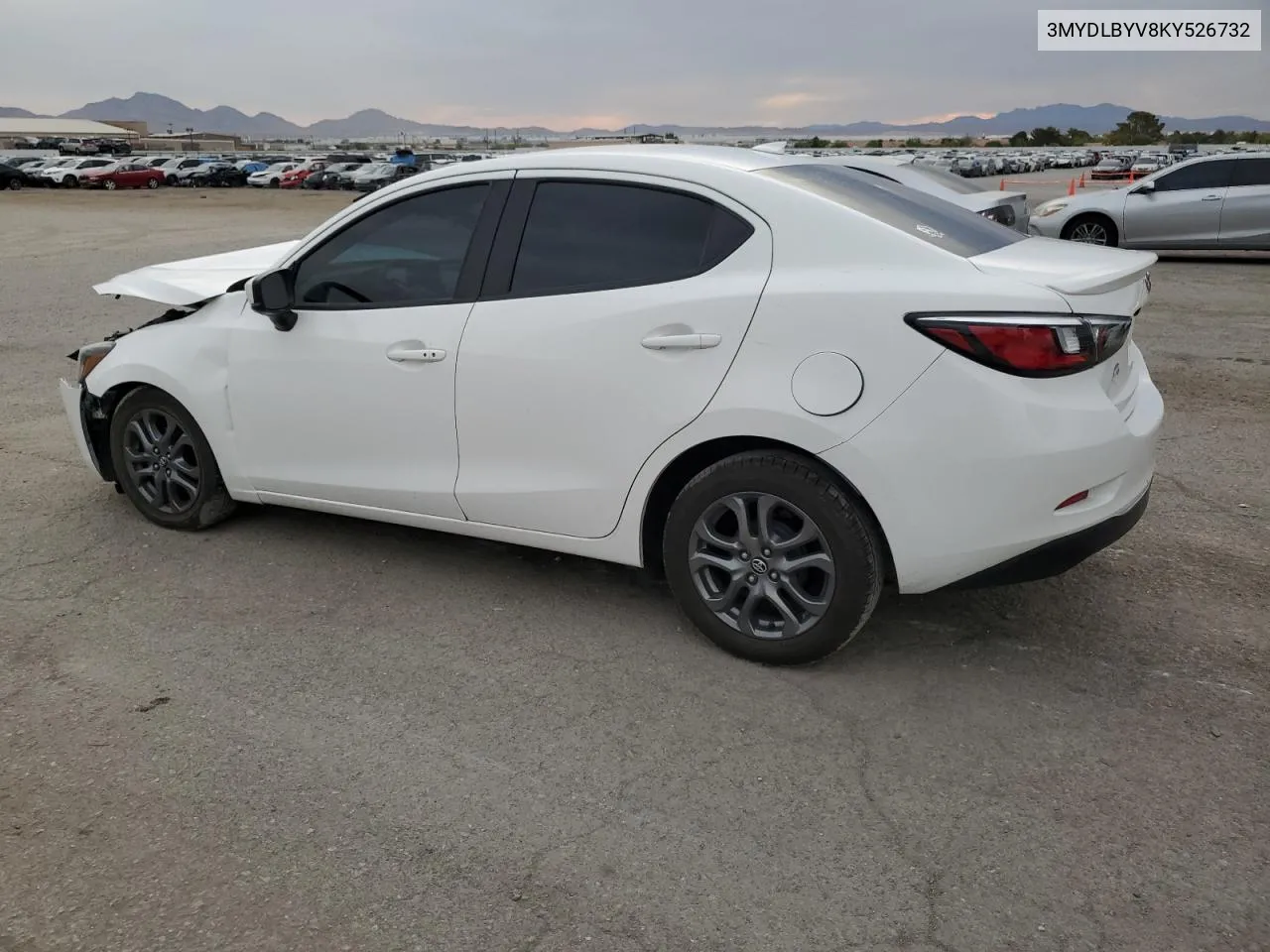 2019 Toyota Yaris L VIN: 3MYDLBYV8KY526732 Lot: 65993754