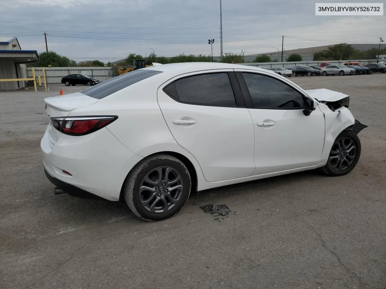 3MYDLBYV8KY526732 2019 Toyota Yaris L