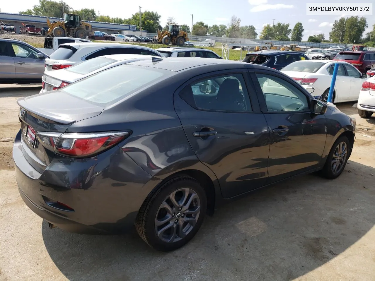 2019 Toyota Yaris L VIN: 3MYDLBYV0KY501372 Lot: 67850254