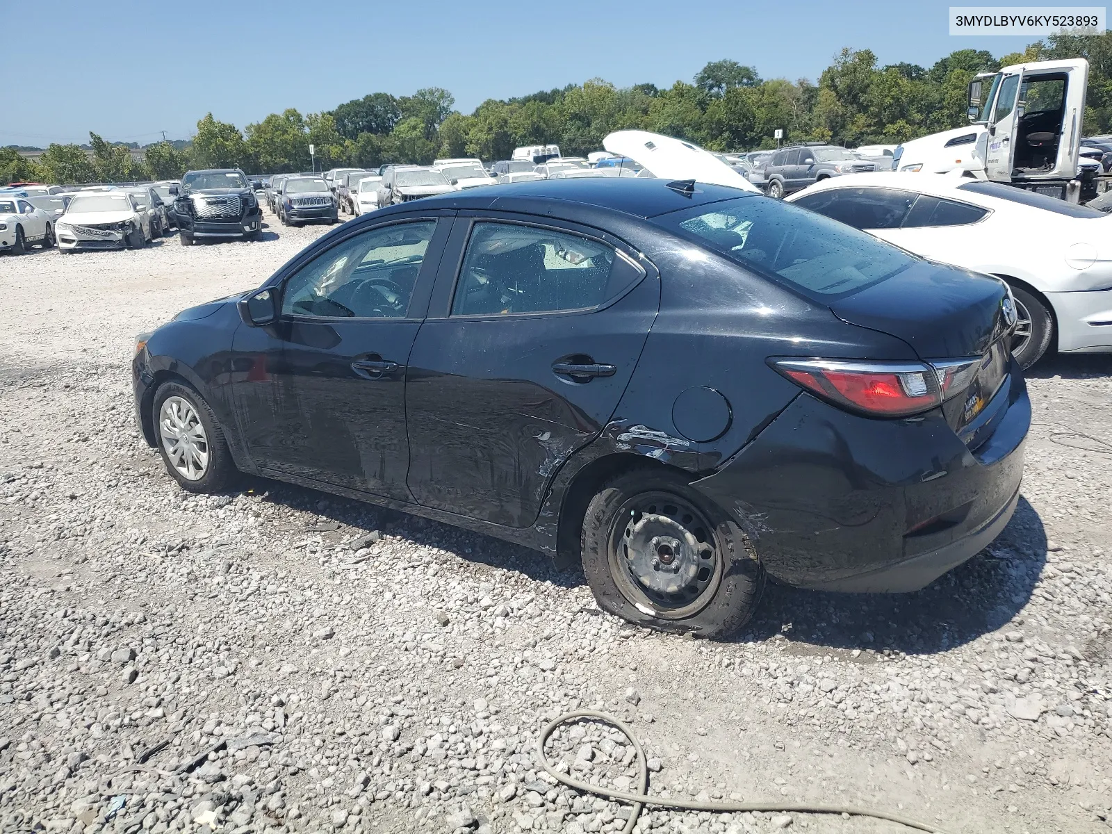 2019 Toyota Yaris L VIN: 3MYDLBYV6KY523893 Lot: 69025324