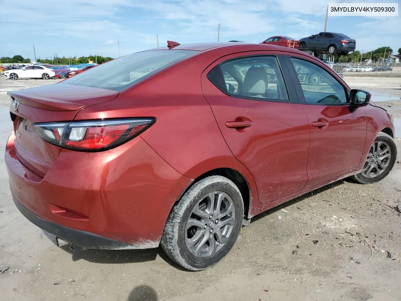 2019 Toyota Yaris L VIN: 3MYDLBYV4KY509300 Lot: 71267024