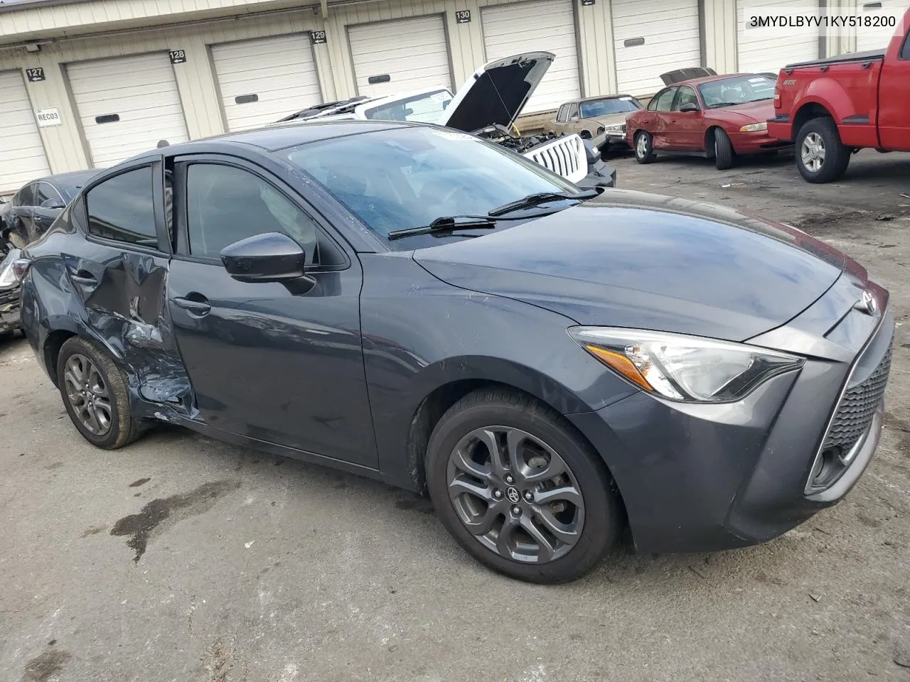 3MYDLBYV1KY518200 2019 Toyota Yaris L