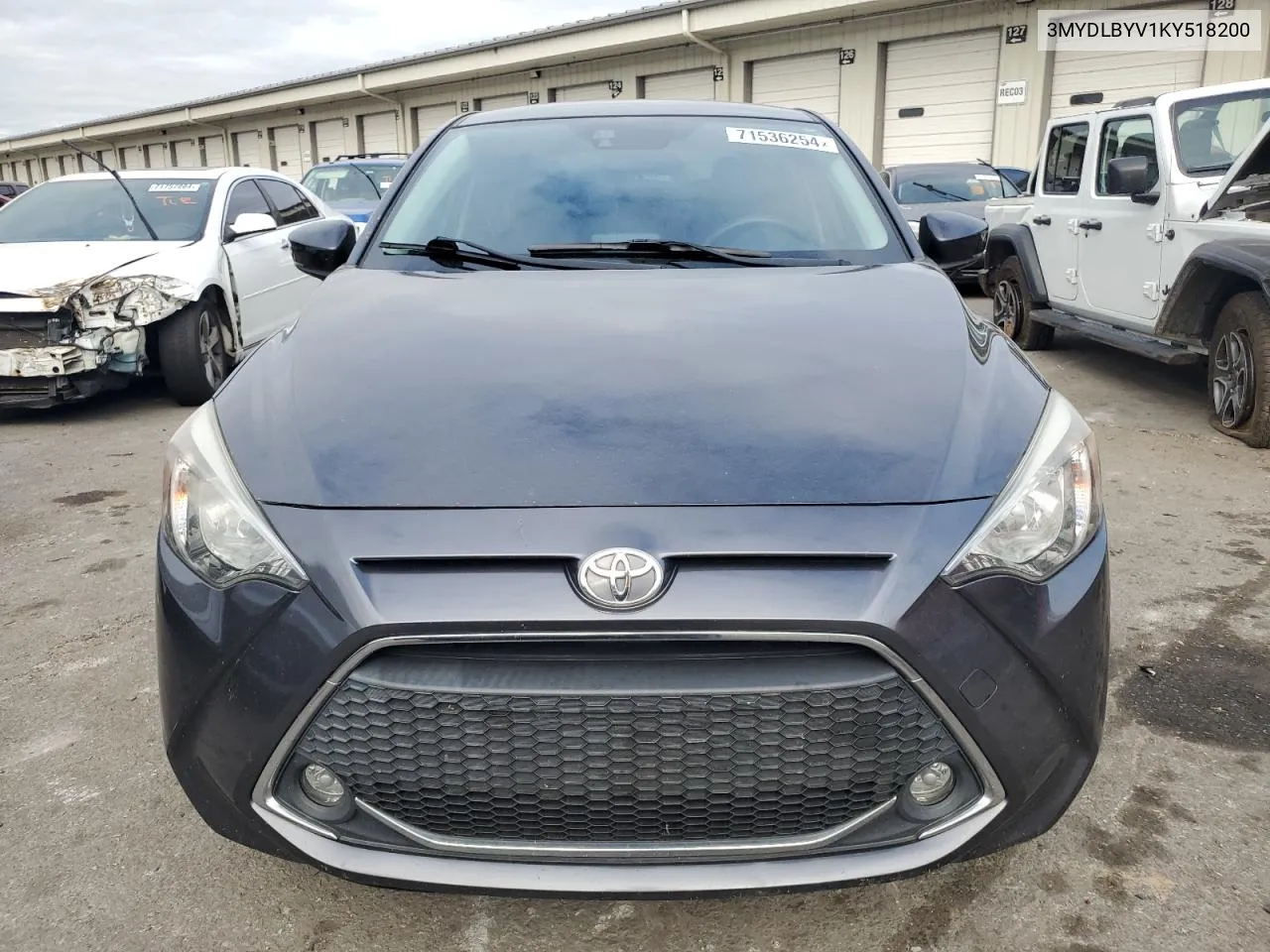 3MYDLBYV1KY518200 2019 Toyota Yaris L