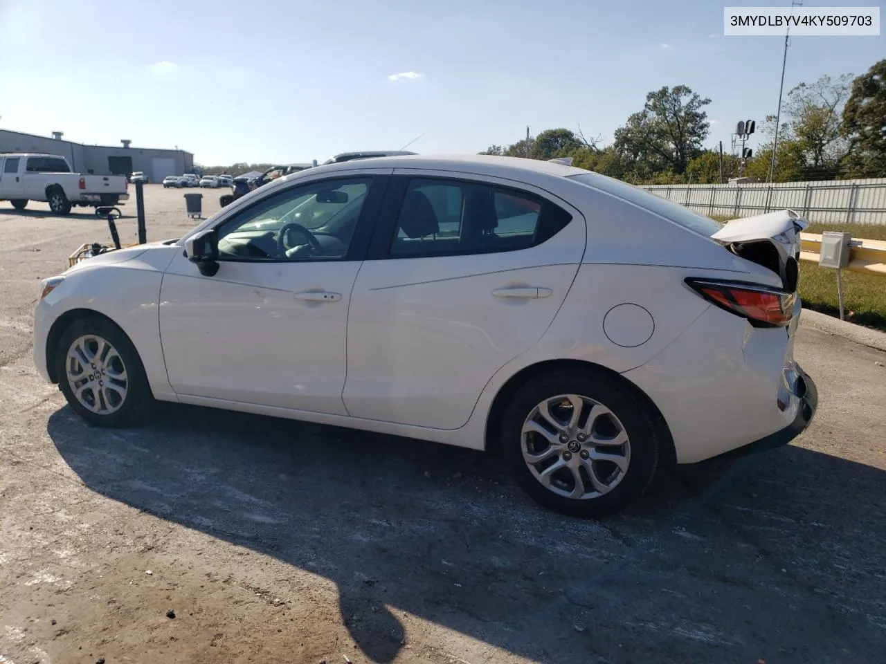 2019 Toyota Yaris L VIN: 3MYDLBYV4KY509703 Lot: 74363784