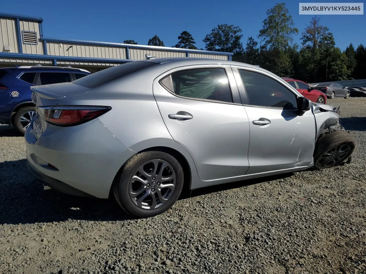 2019 Toyota Yaris L VIN: 3MYDLBYV1KY523445 Lot: 76029894