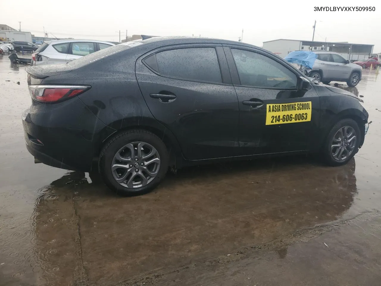 2019 Toyota Yaris L VIN: 3MYDLBYVXKY509950 Lot: 78795184