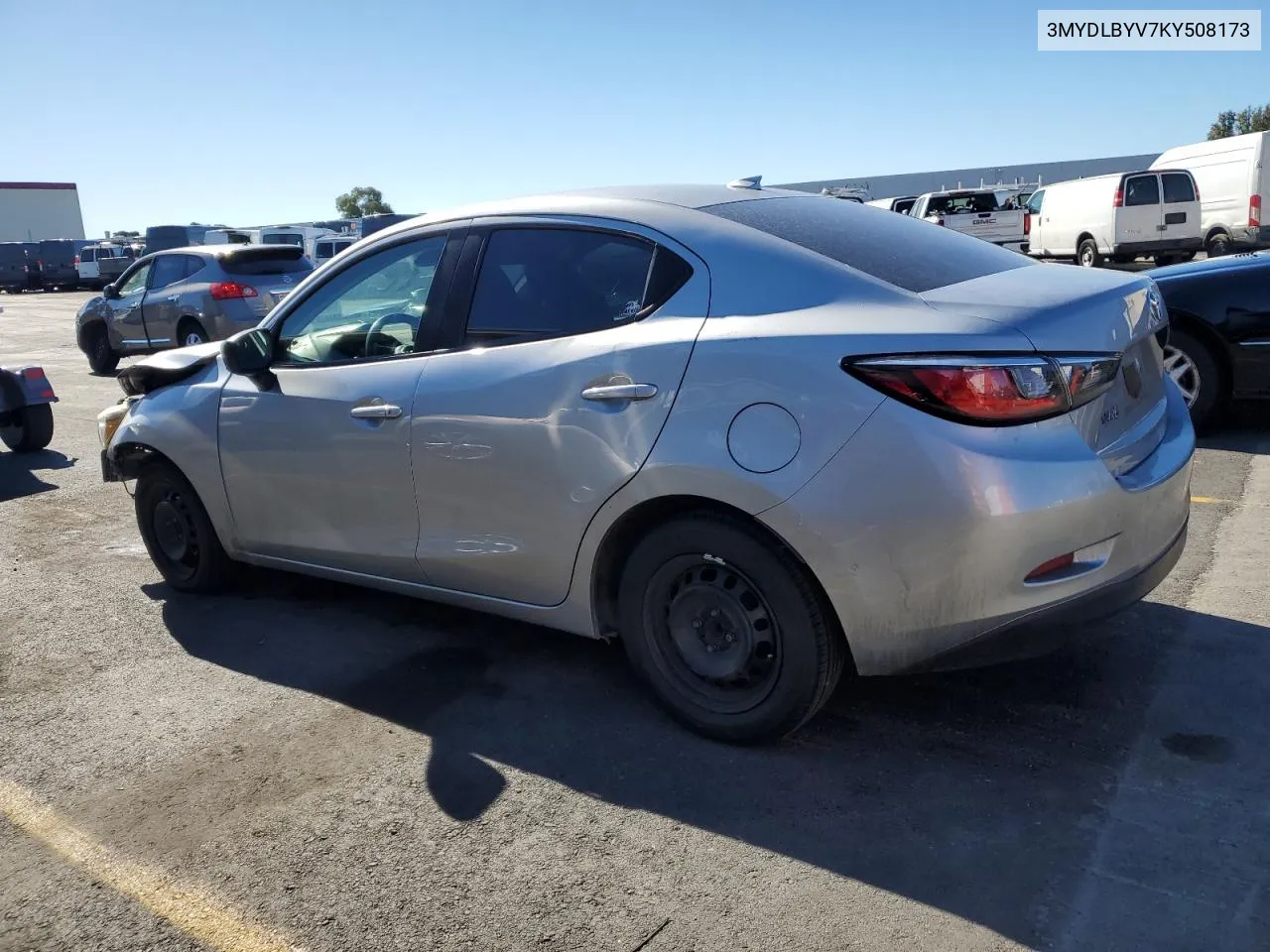 2019 Toyota Yaris L VIN: 3MYDLBYV7KY508173 Lot: 79298774