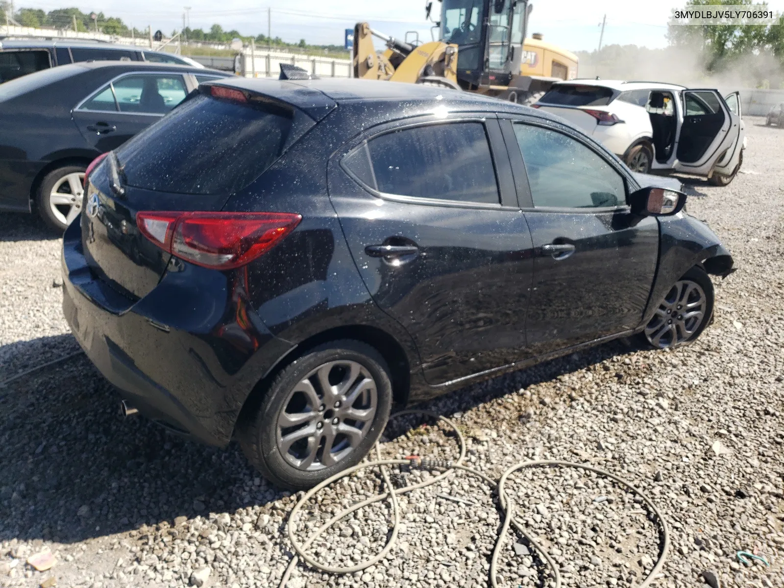 2020 Toyota Yaris Le VIN: 3MYDLBJV5LY706391 Lot: 58711484