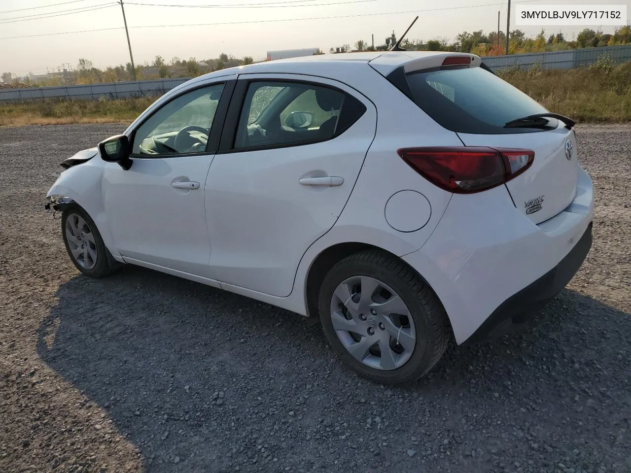 3MYDLBJV9LY717152 2020 Toyota Yaris Le