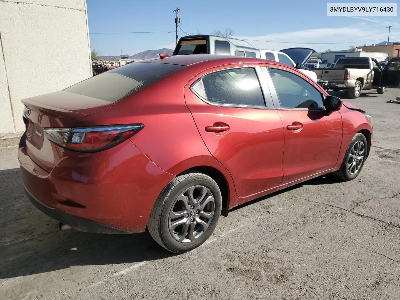 2020 Toyota Yaris L VIN: 3MYDLBYV9LY716430 Lot: 77830234