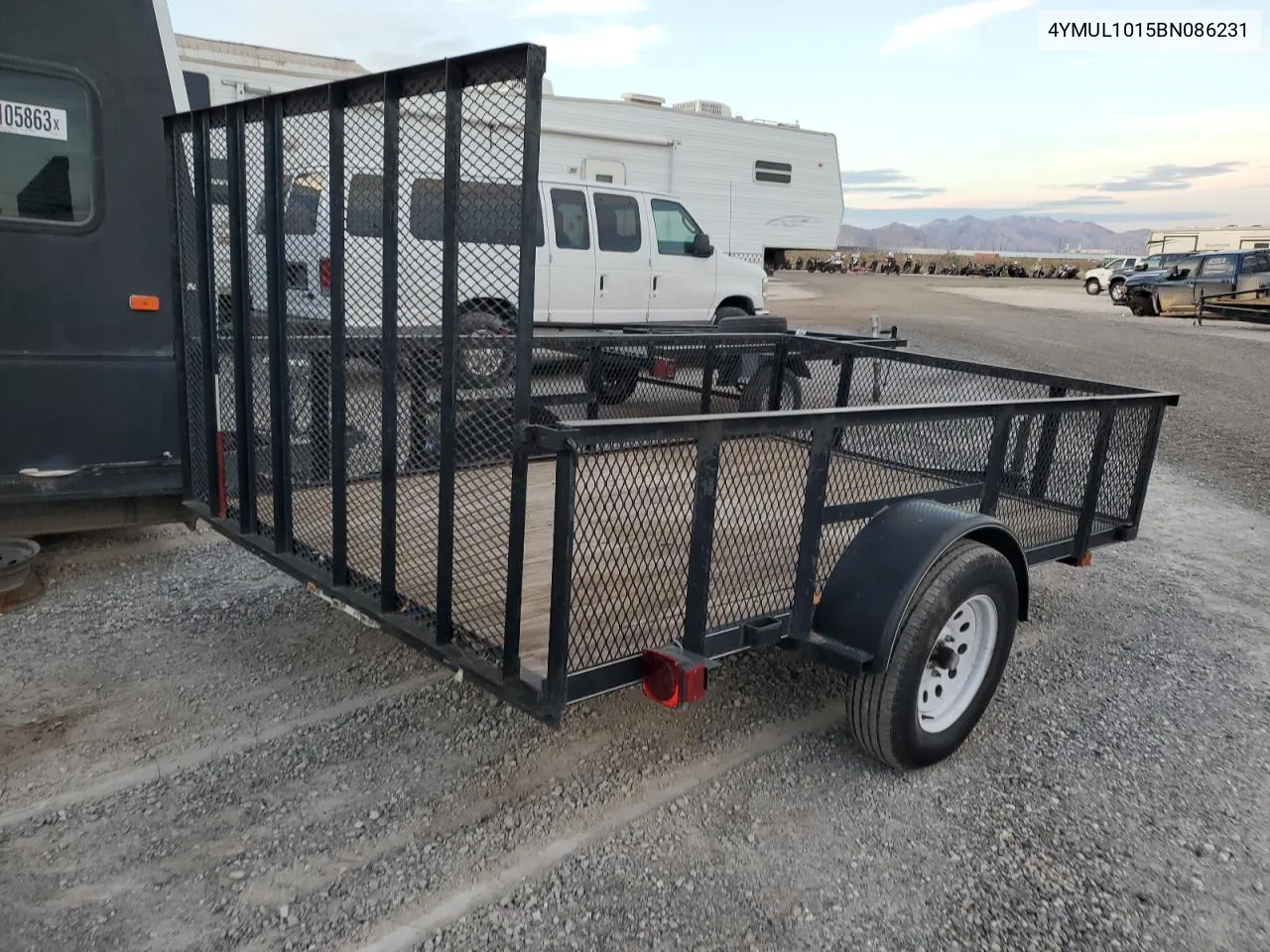 2011 Tvr Trailer VIN: 4YMUL1015BN086231 Lot: 50866644