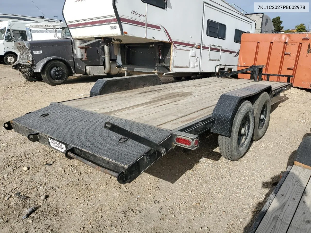 2023 Tvr Trailer VIN: 7KL1C2027PB002978 Lot: 76838434