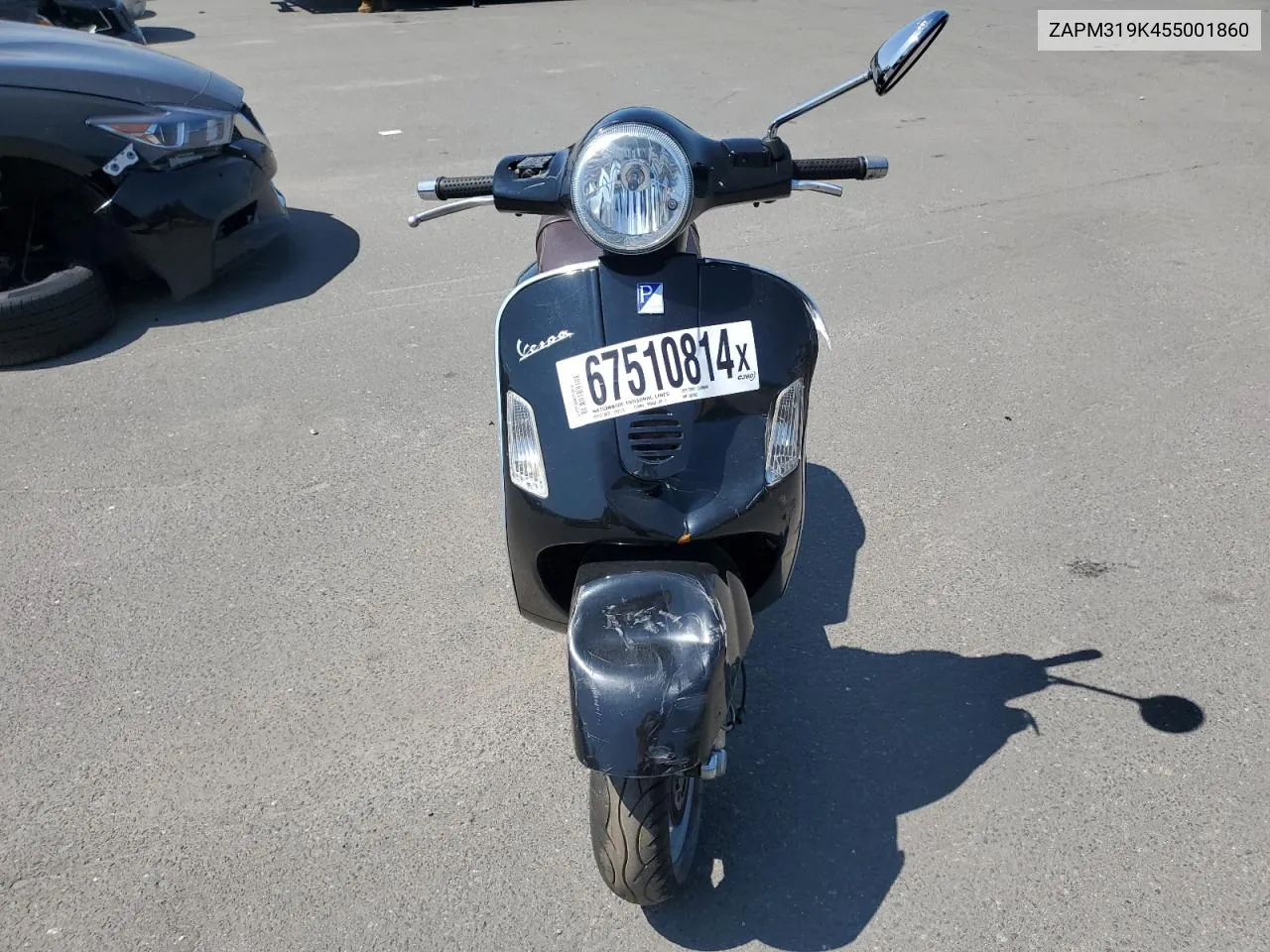 2005 Vespa Granturismo 200 VIN: ZAPM319K455001860 Lot: 67510814