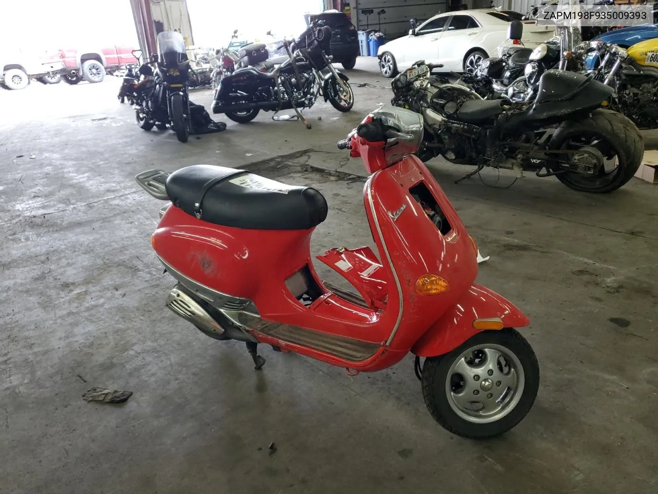 2003 Vespa M198F VIN: ZAPM198F935009393 Lot: 71014614