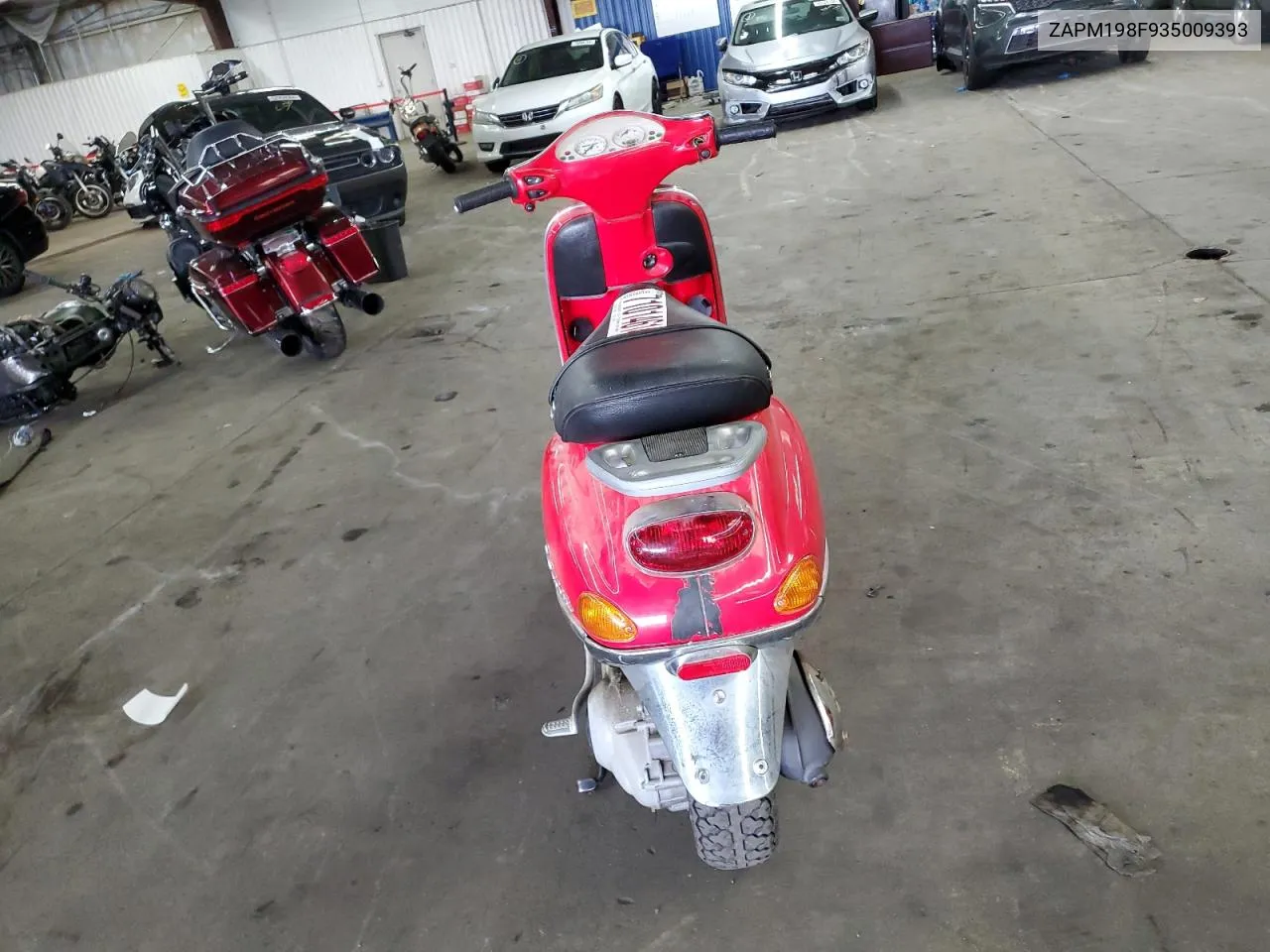 2003 Vespa M198F VIN: ZAPM198F935009393 Lot: 71014614