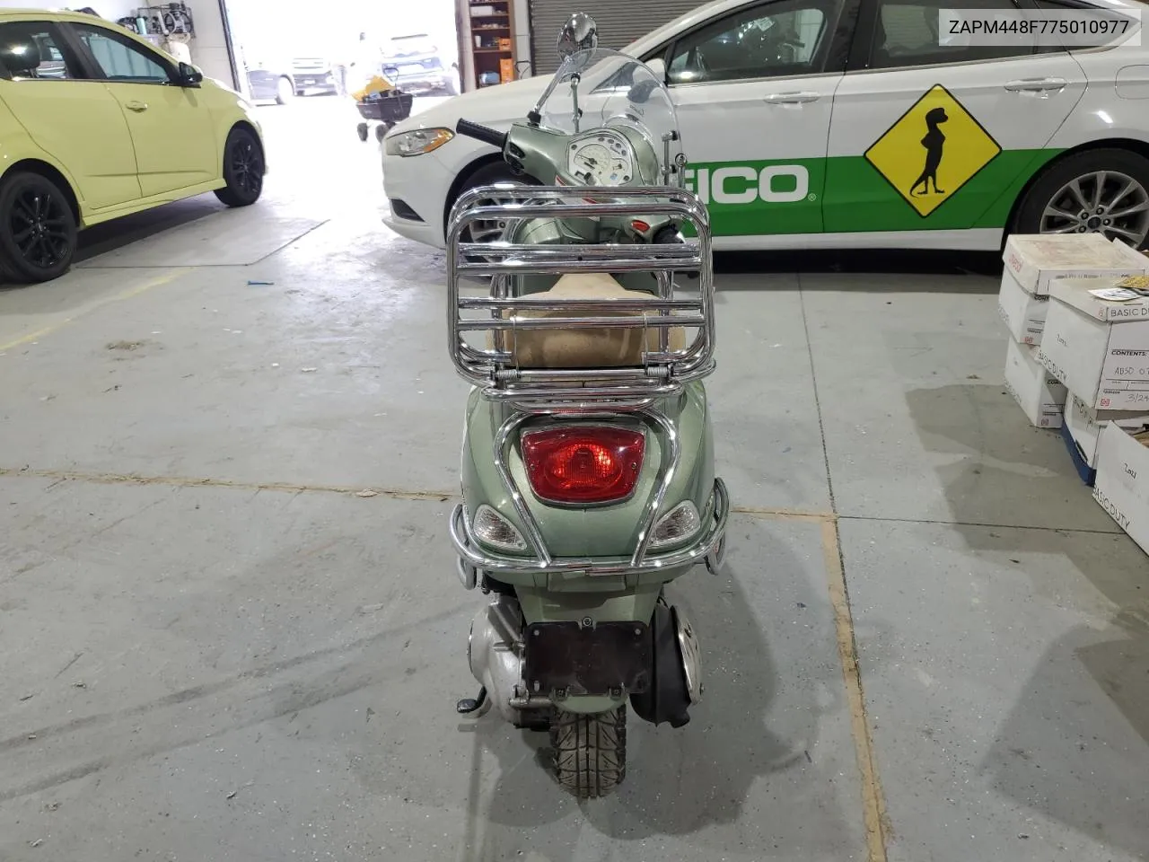 2007 Vespa Lx 150 VIN: ZAPM448F775010977 Lot: 67743044