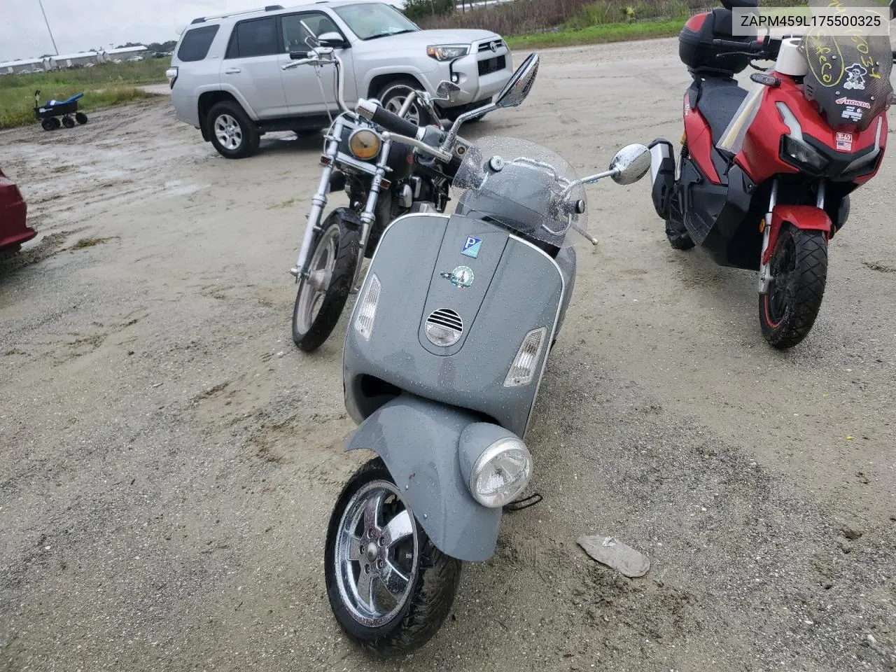 2007 Vespa Gts 250 VIN: ZAPM459L175500325 Lot: 74698594