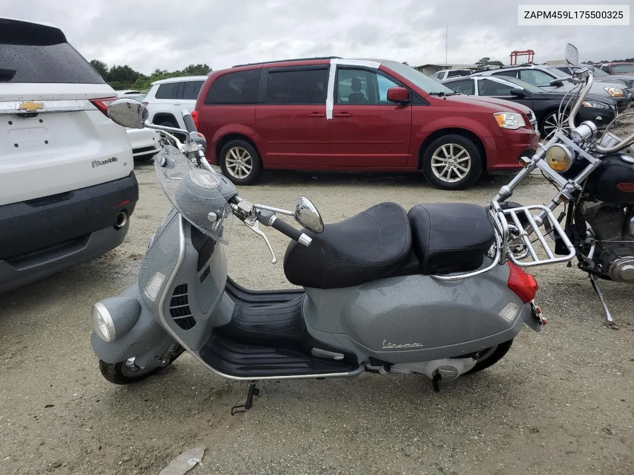 2007 Vespa Gts 250 VIN: ZAPM459L175500325 Lot: 74698594