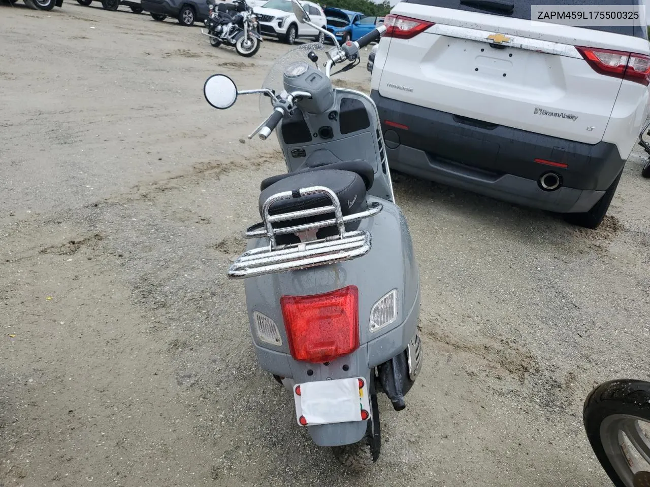 2007 Vespa Gts 250 VIN: ZAPM459L175500325 Lot: 74698594