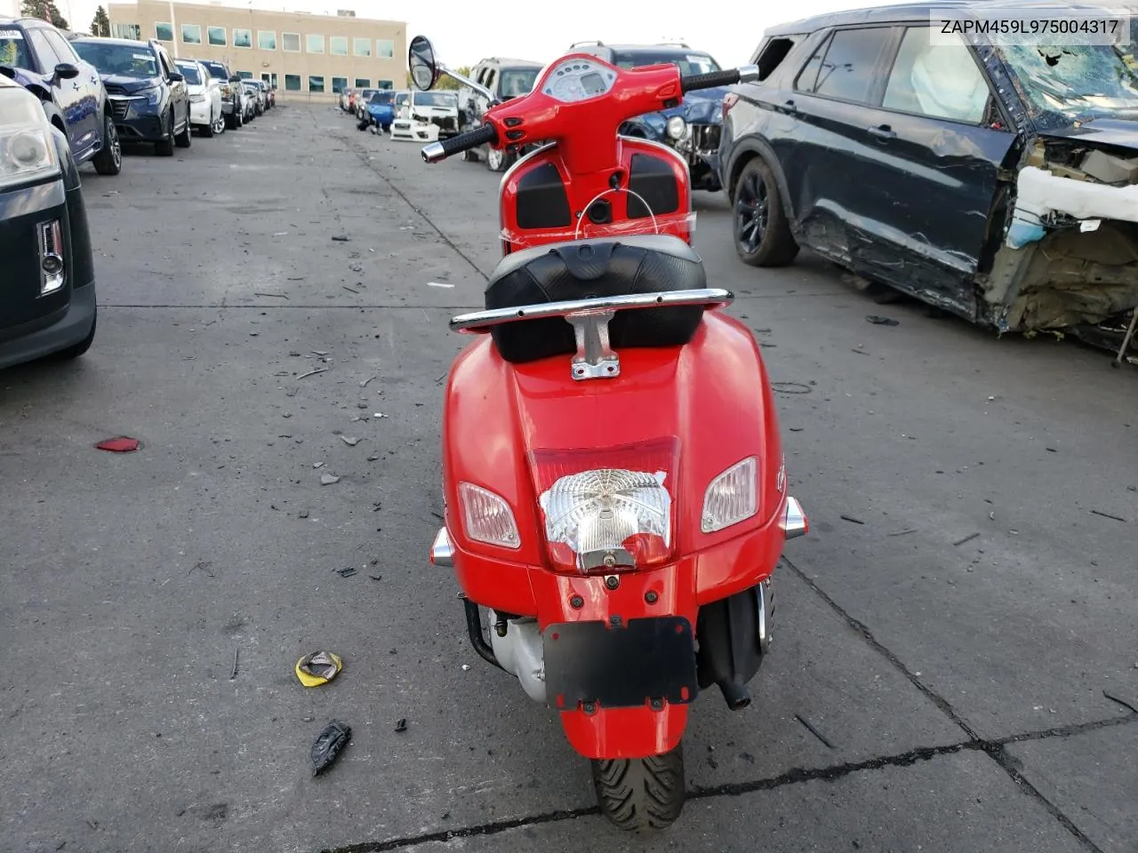 2007 Vespa Gts 250 VIN: ZAPM459L975004317 Lot: 75042904