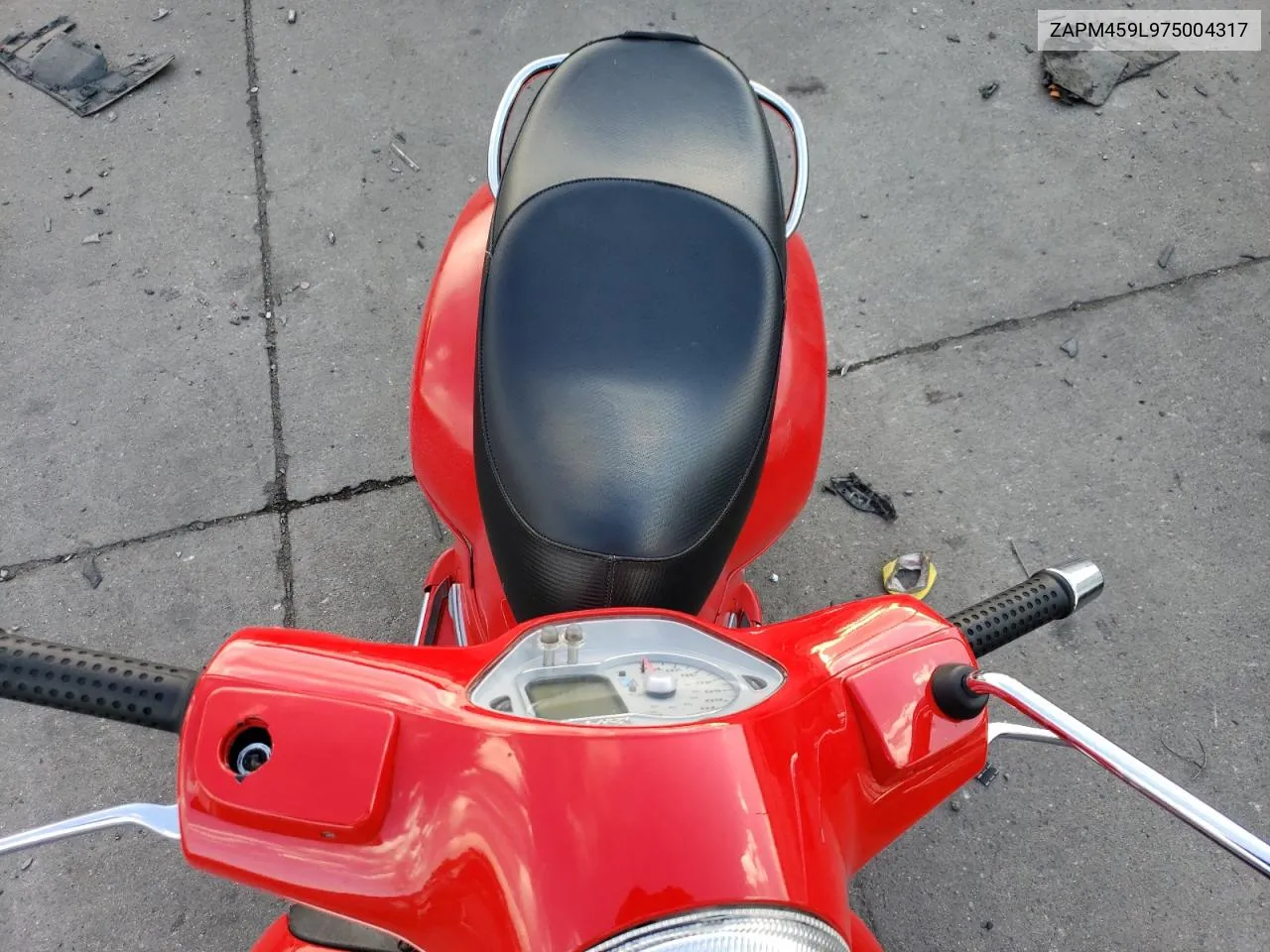 2007 Vespa Gts 250 VIN: ZAPM459L975004317 Lot: 75042904