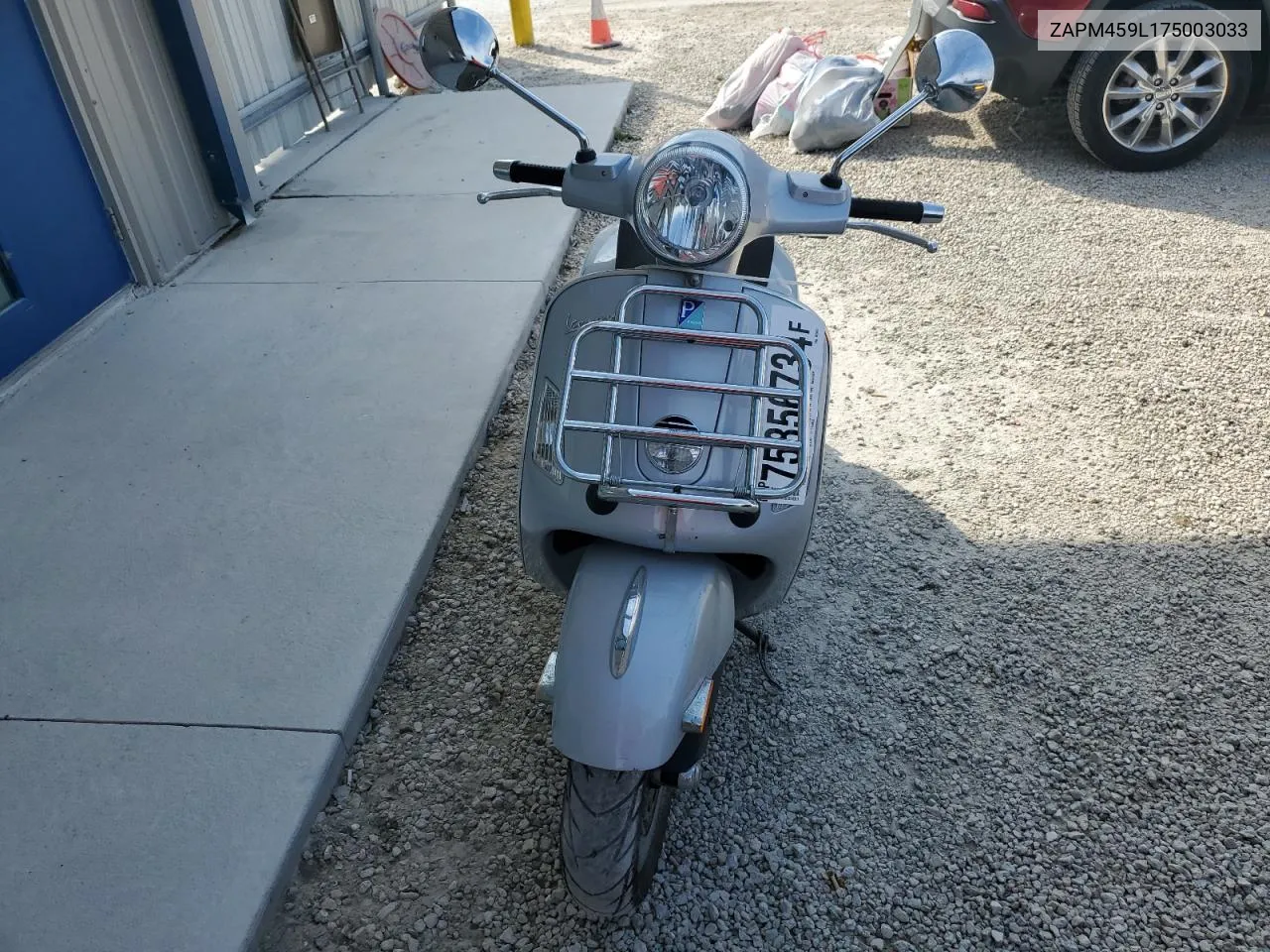 2007 Vespa Gts 250 VIN: ZAPM459L175003033 Lot: 75856734