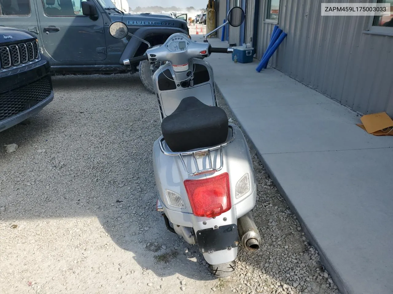 2007 Vespa Gts 250 VIN: ZAPM459L175003033 Lot: 75856734