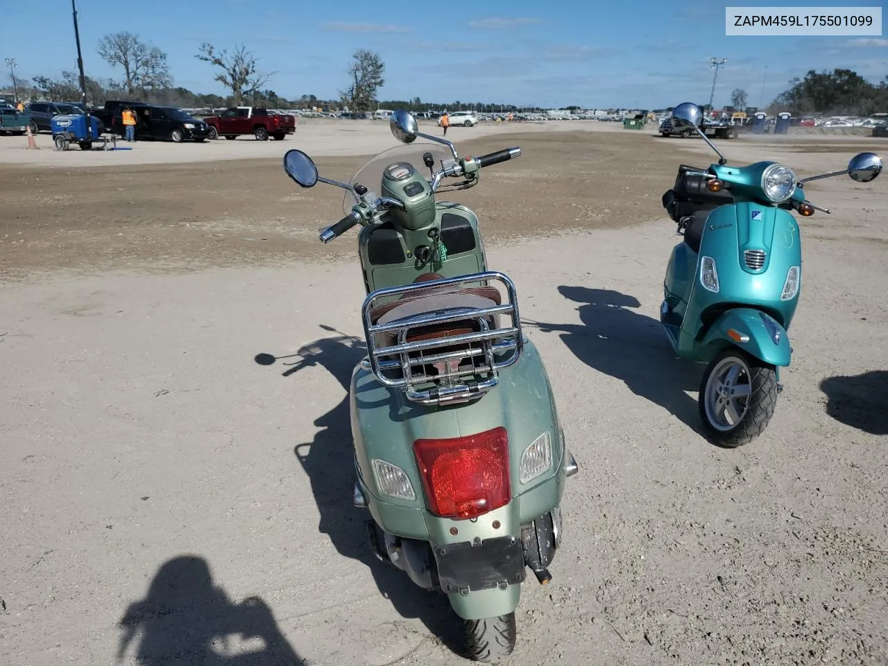 2007 Vespa Gts 250 VIN: ZAPM459L175501099 Lot: 76454984