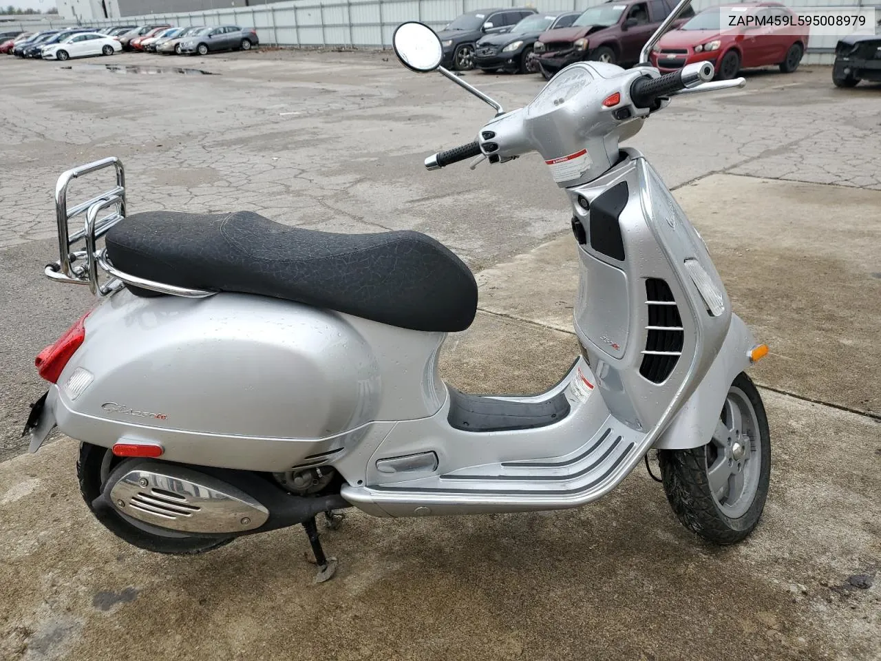 2009 Vespa Gts 250 VIN: ZAPM459L595008979 Lot: 79465154