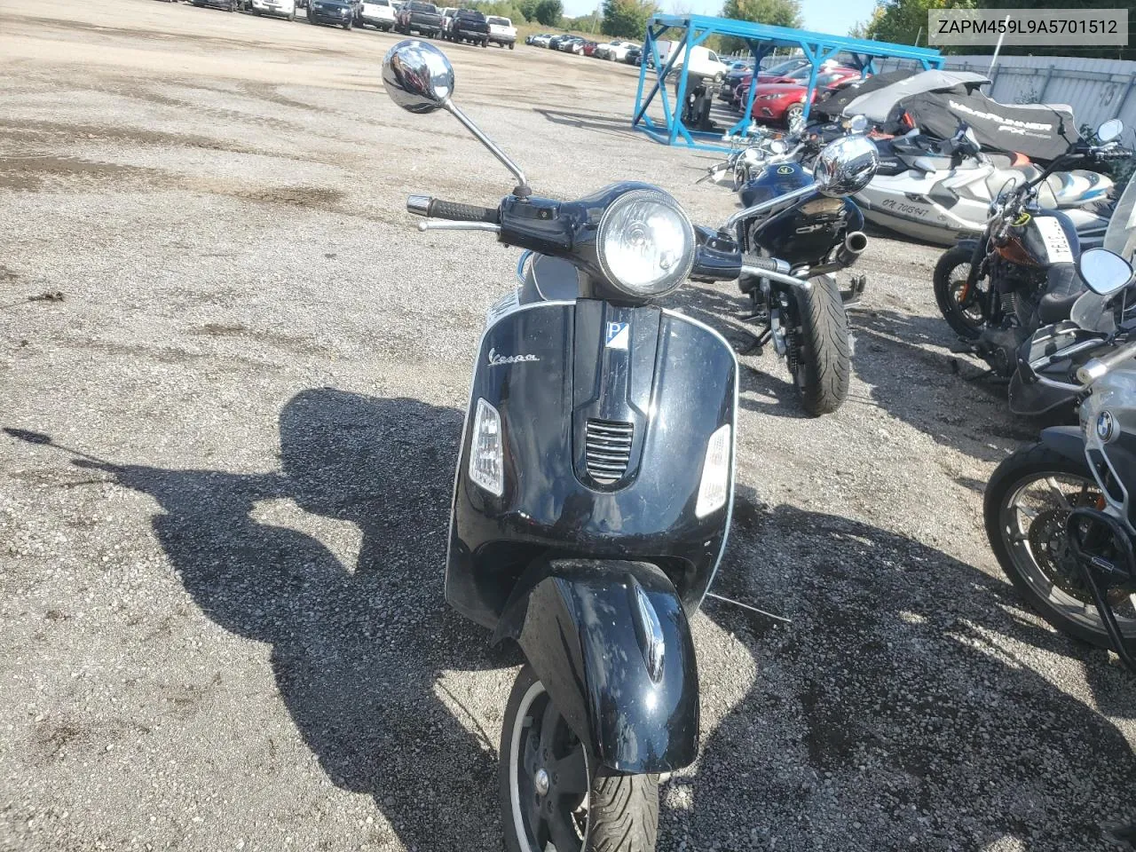 2010 Vespa Gts 300 Super VIN: ZAPM459L9A5701512 Lot: 71920634