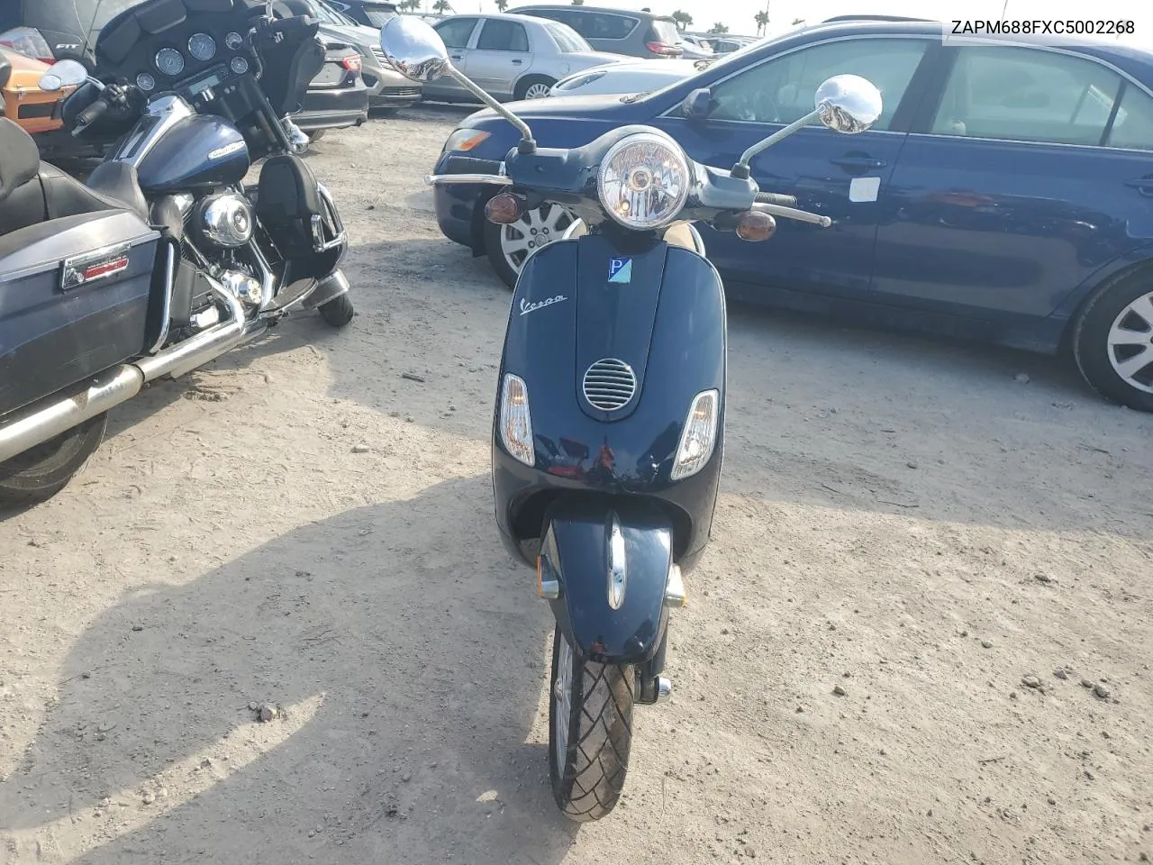 2012 Vespa Lx 150Ie VIN: ZAPM688FXC5002268 Lot: 76695004