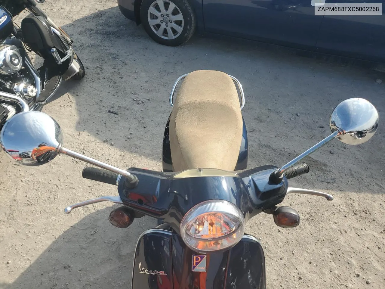 2012 Vespa Lx 150Ie VIN: ZAPM688FXC5002268 Lot: 76695004