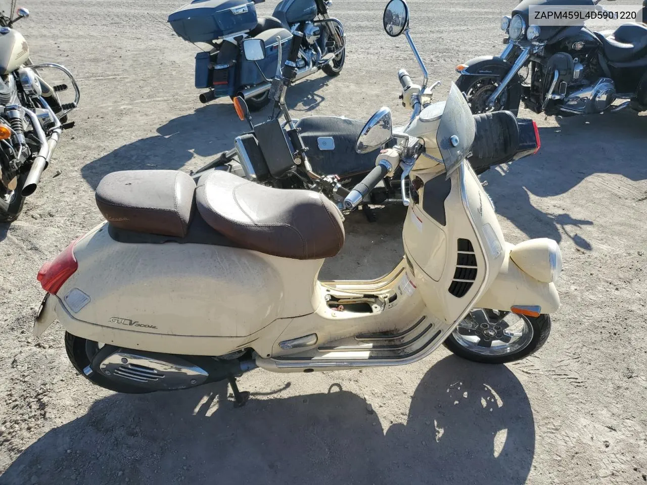 2013 Vespa Gts 300 Super VIN: ZAPM459L4D5901220 Lot: 75096094