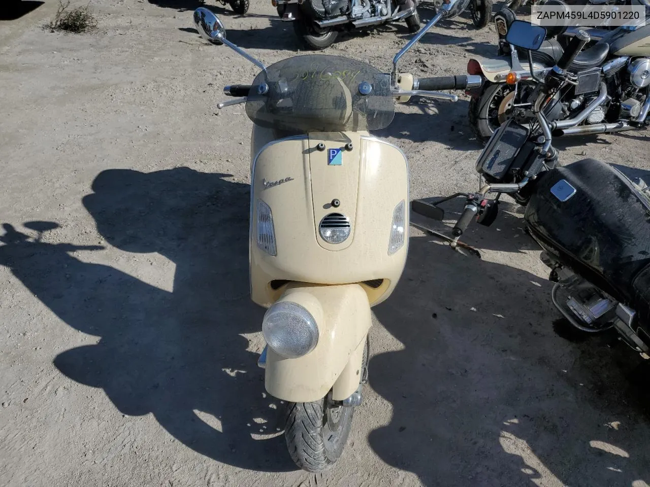 2013 Vespa Gts 300 Super VIN: ZAPM459L4D5901220 Lot: 75096094