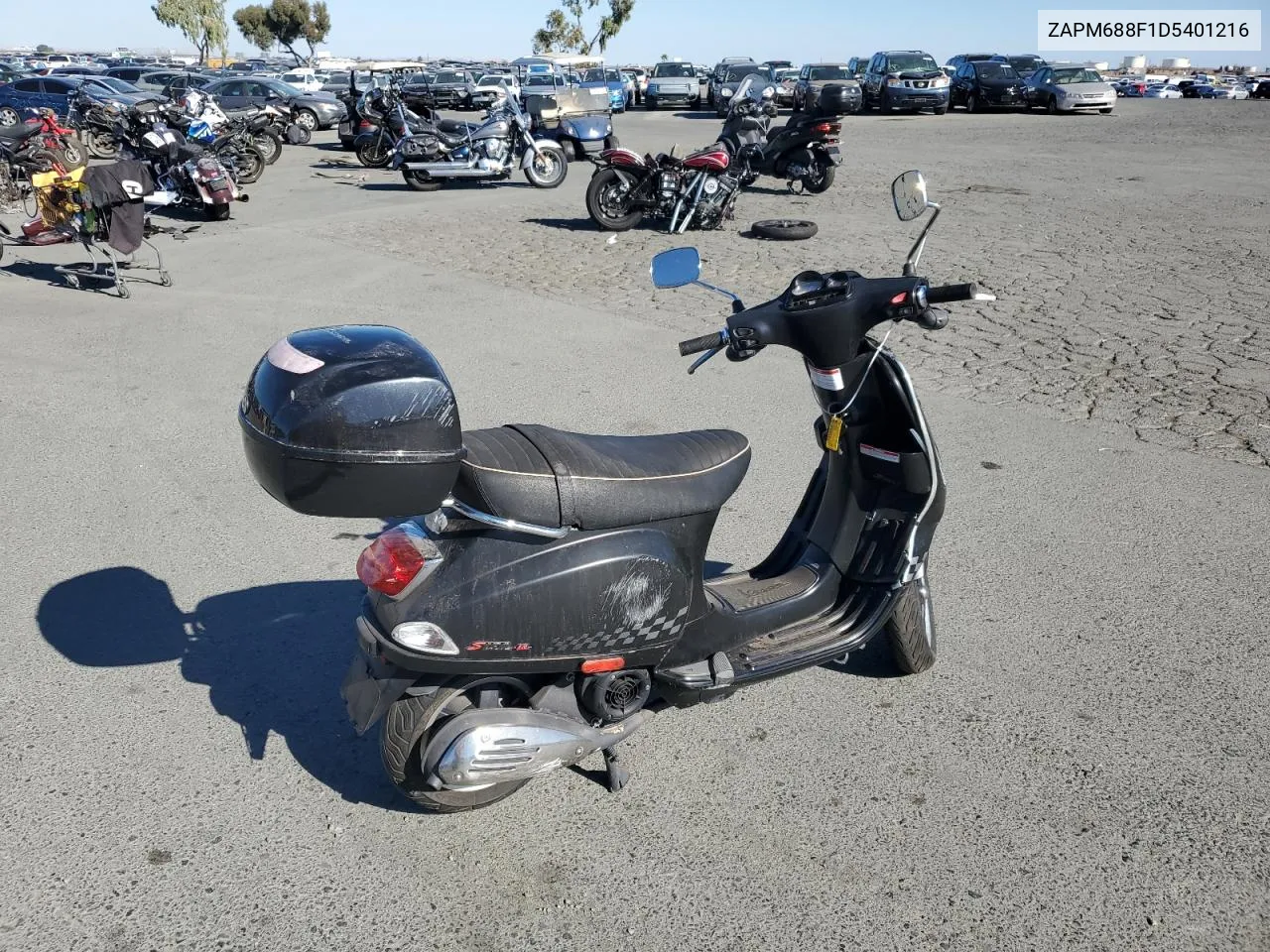 2013 Vespa Lx 150Ie VIN: ZAPM688F1D5401216 Lot: 79702994