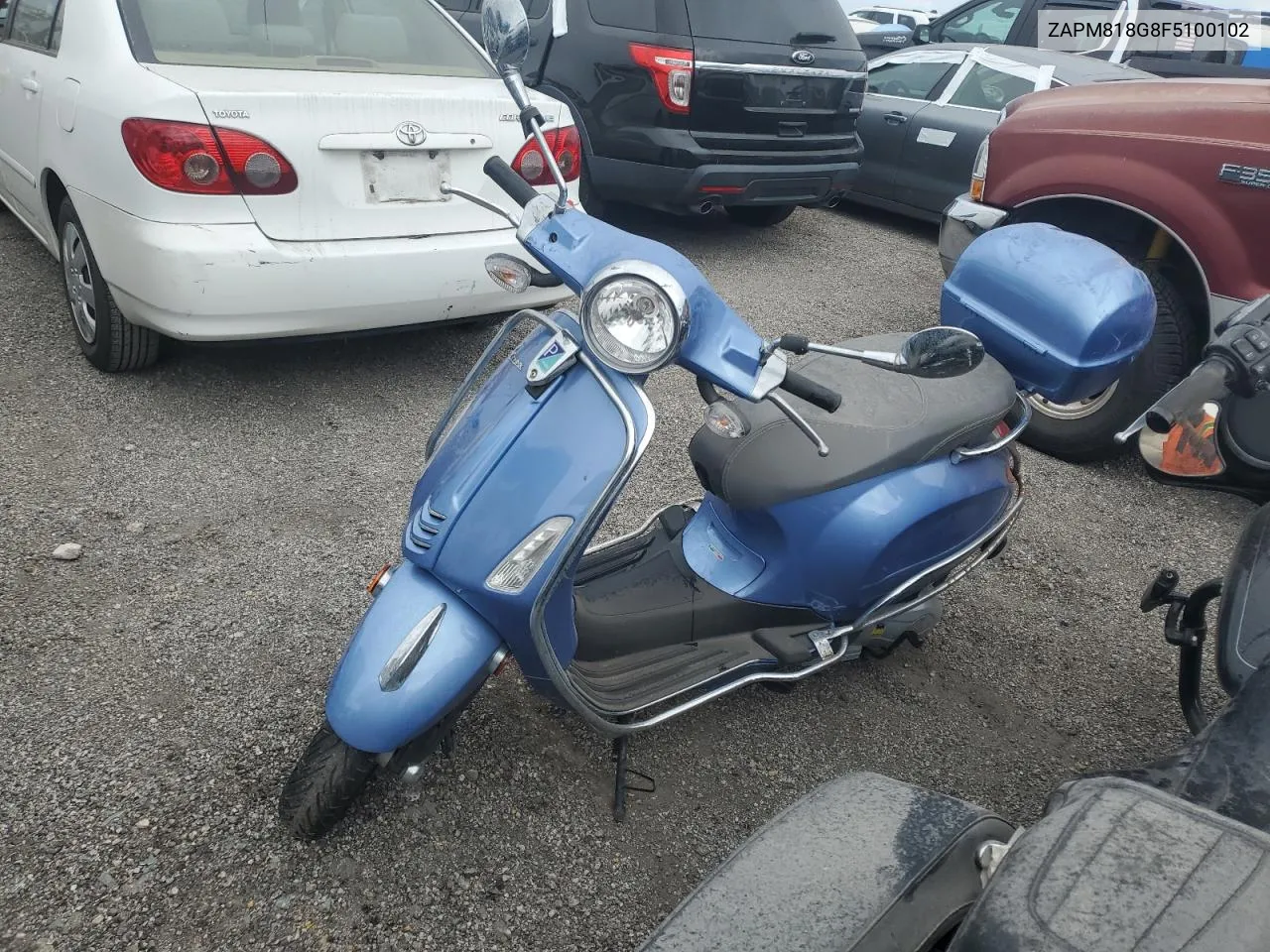 2015 Vespa Sprint 150 3V VIN: ZAPM818G8F5100102 Lot: 76441434