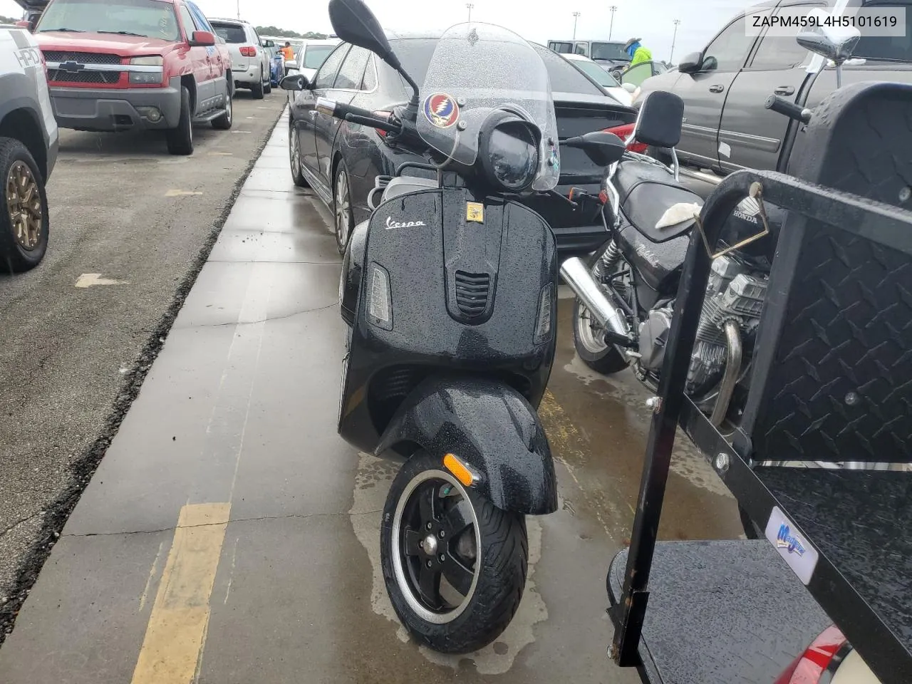 2017 Vespa Gts 300 Super VIN: ZAPM459L4H5101619 Lot: 74469504