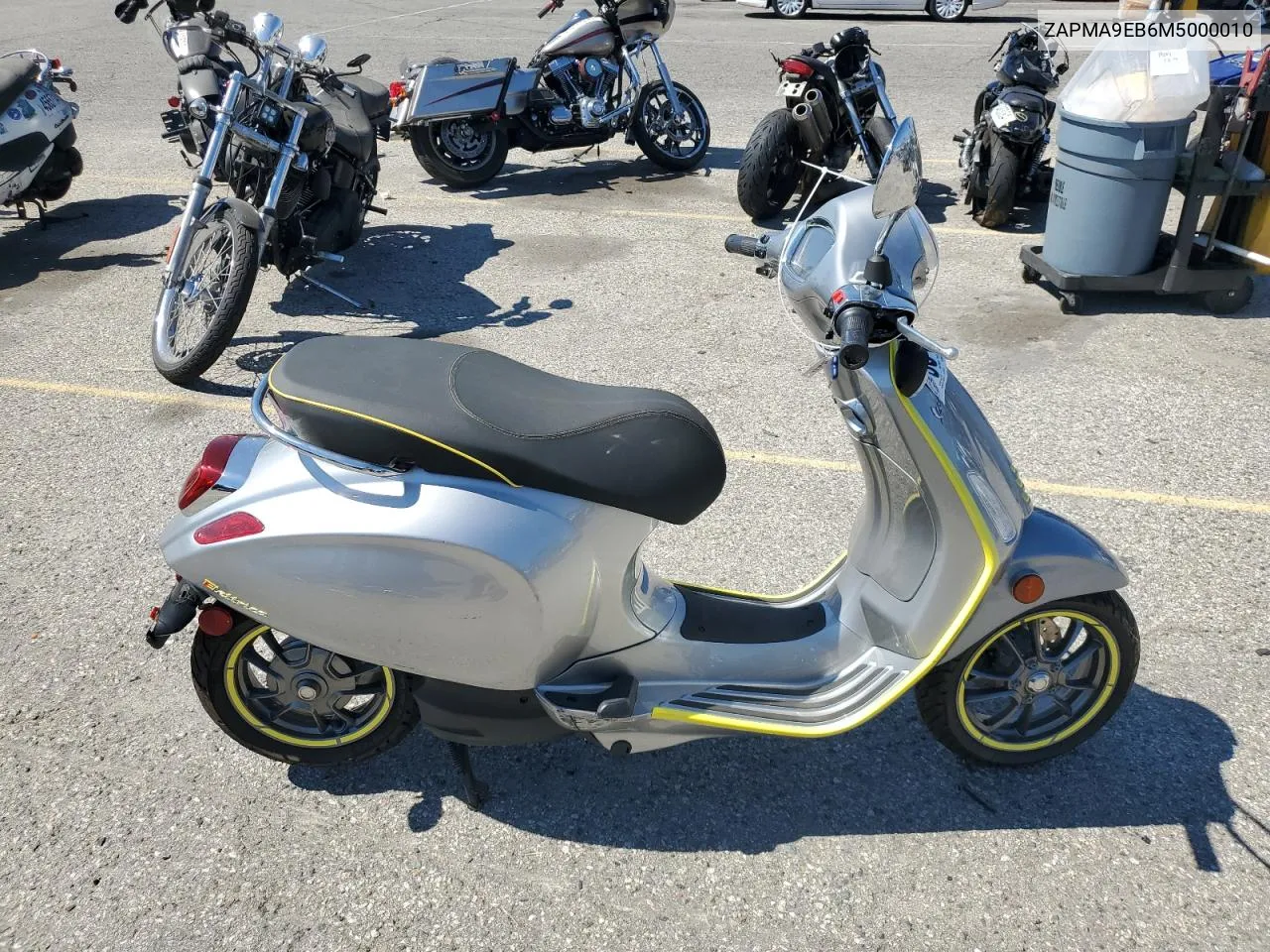 2021 Vespa Elettrica VIN: ZAPMA9EB6M5000010 Lot: 65171934