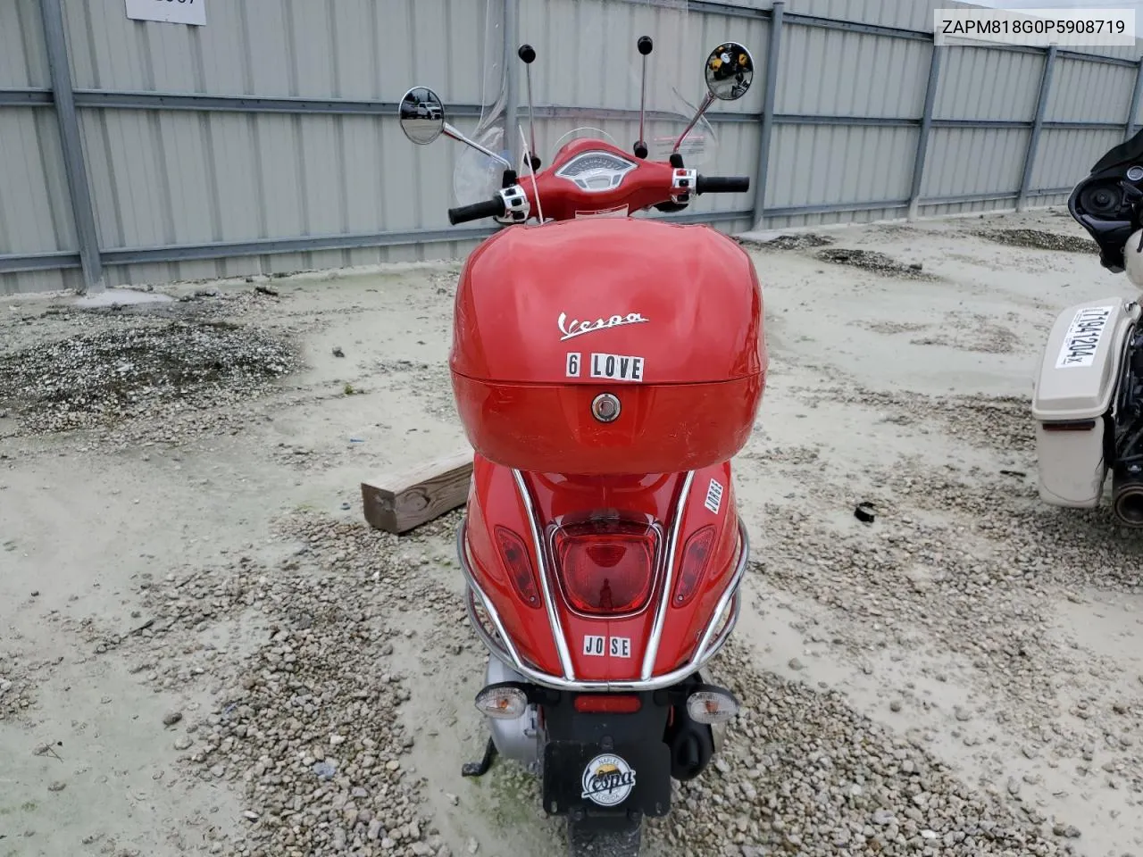 2023 Vespa Primavera/Sprint 150 VIN: ZAPM818G0P5908719 Lot: 73835634