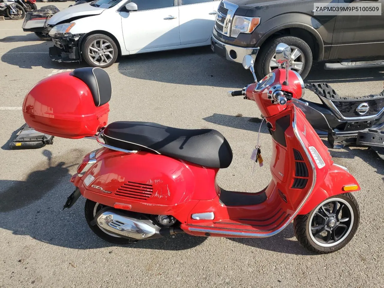 2023 Vespa Gts/Sei Giorni 300 VIN: ZAPMD39M9P5100509 Lot: 76527254