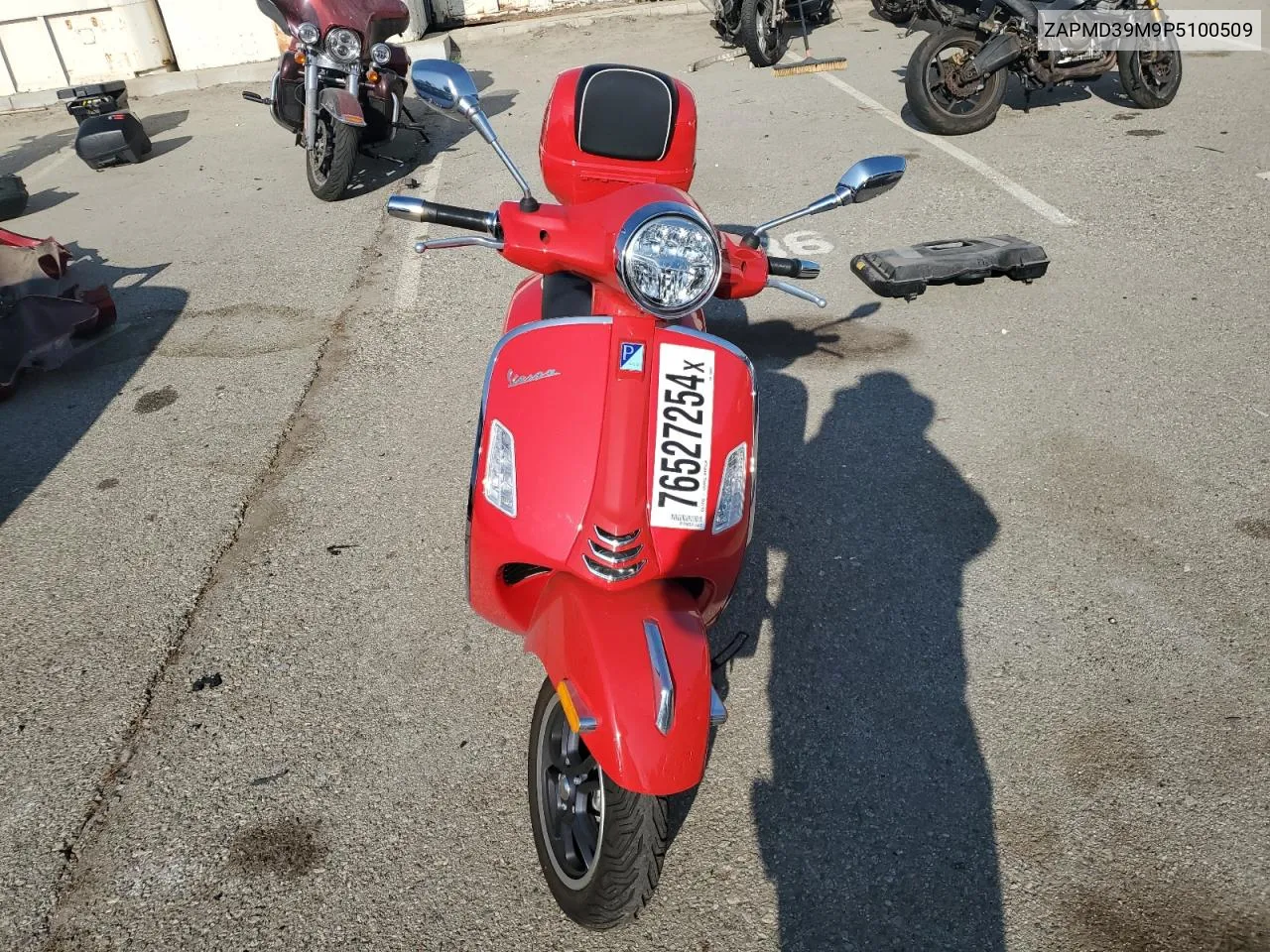 2023 Vespa Gts/Sei Giorni 300 VIN: ZAPMD39M9P5100509 Lot: 76527254