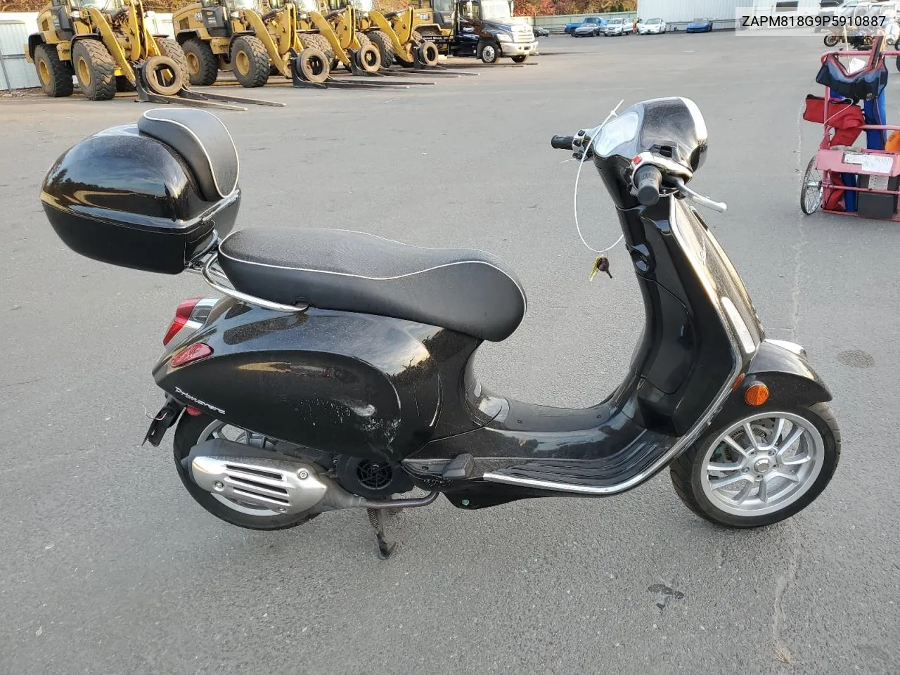 2023 Vespa Primavera/Sprint 150 VIN: ZAPM818G9P5910887 Lot: 77402924