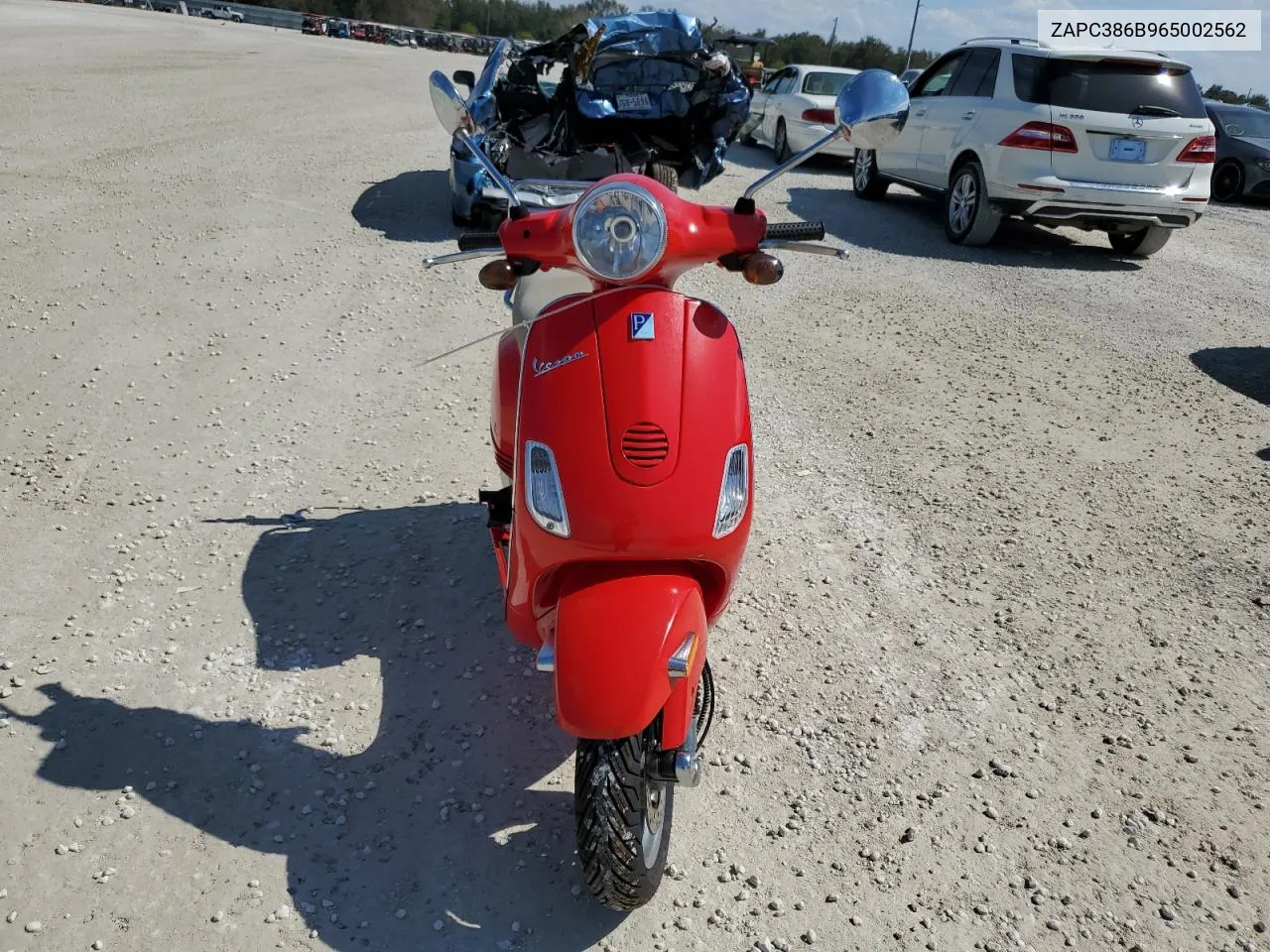 2006 Vespa Lx 50 VIN: ZAPC386B965002562 Lot: 78137244