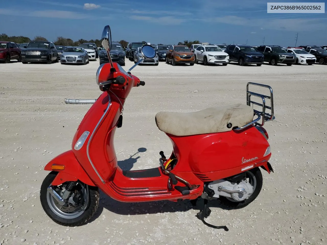 2006 Vespa Lx 50 VIN: ZAPC386B965002562 Lot: 78137244