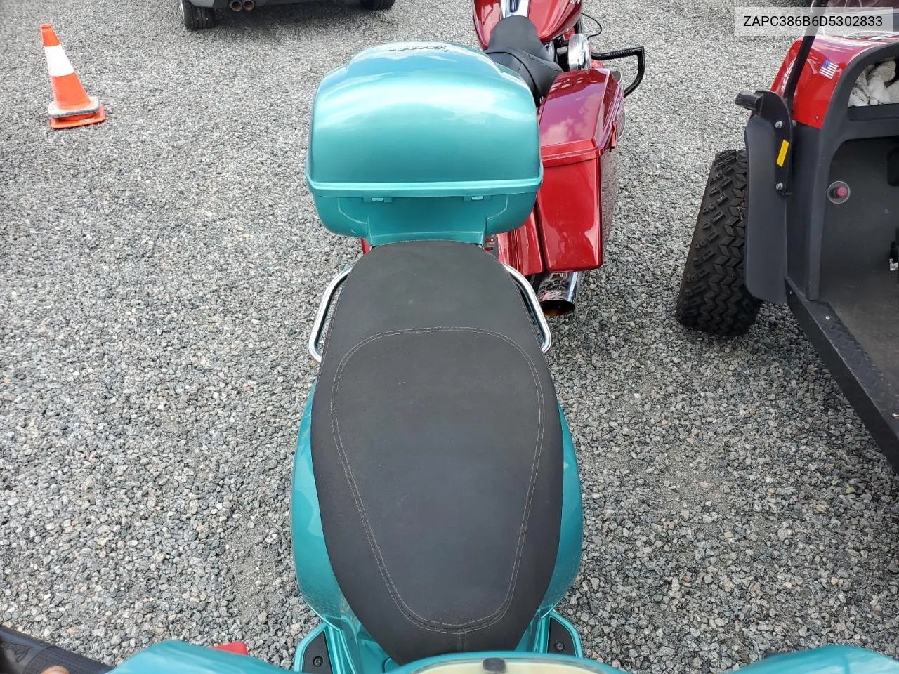 2013 Vespa Lx 50 VIN: ZAPC386B6D5302833 Lot: 74587074