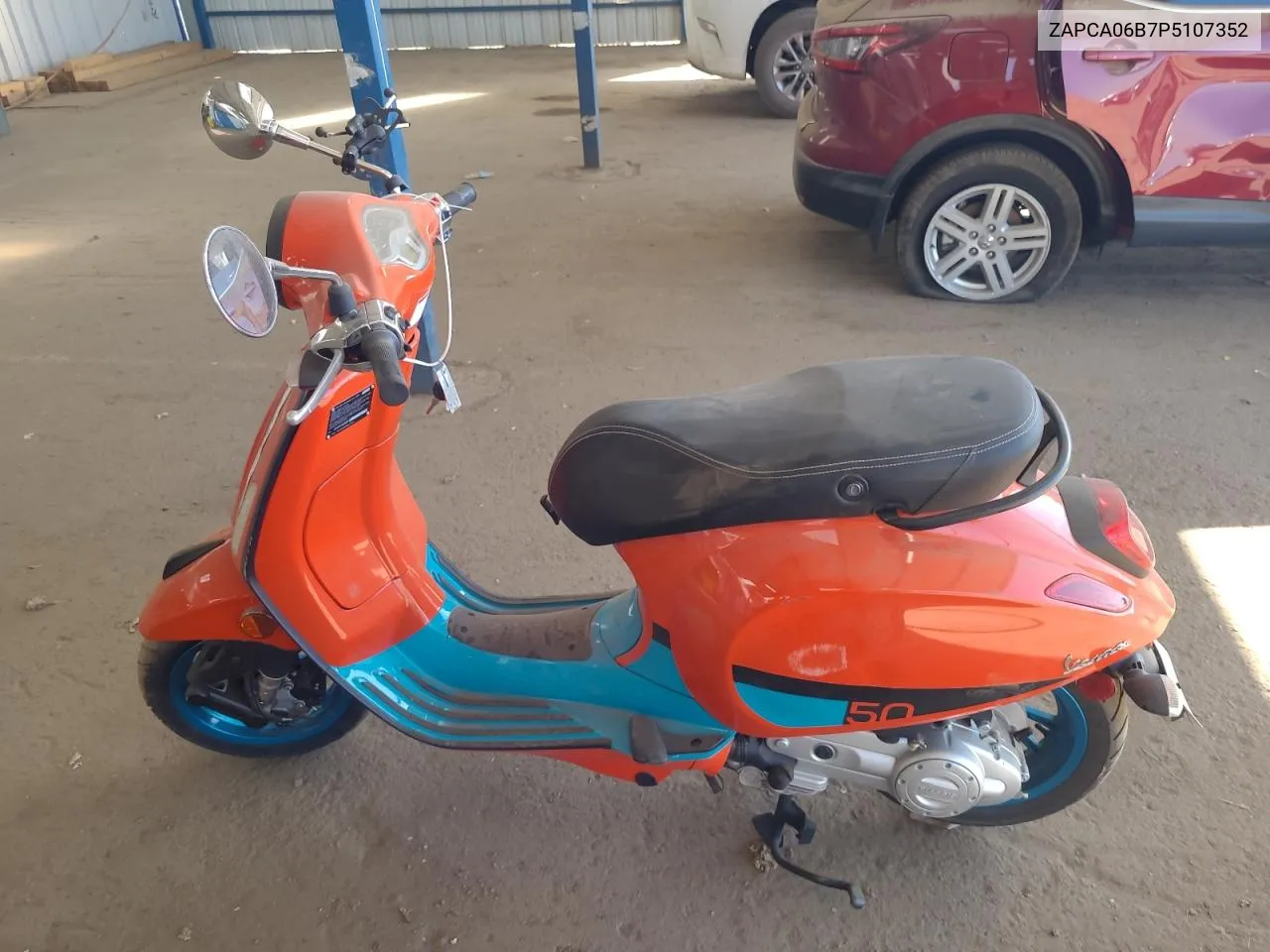 2023 Vespa Primavera/Sprint 50 VIN: ZAPCA06B7P5107352 Lot: 73195844