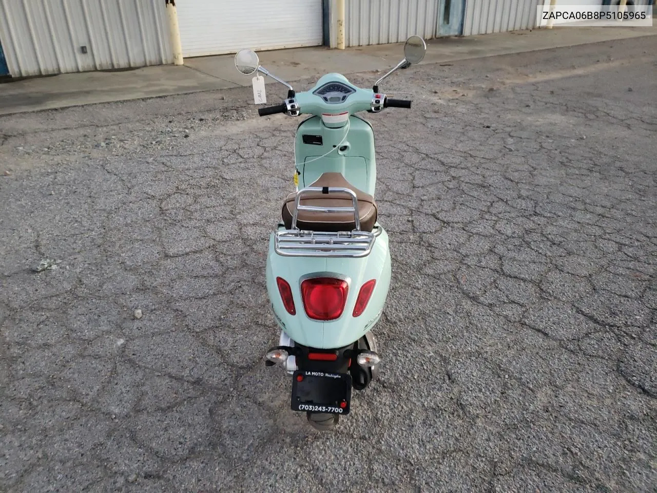 2023 Vespa Primavera/Sprint 50 VIN: ZAPCA06B8P5105965 Lot: 76271514