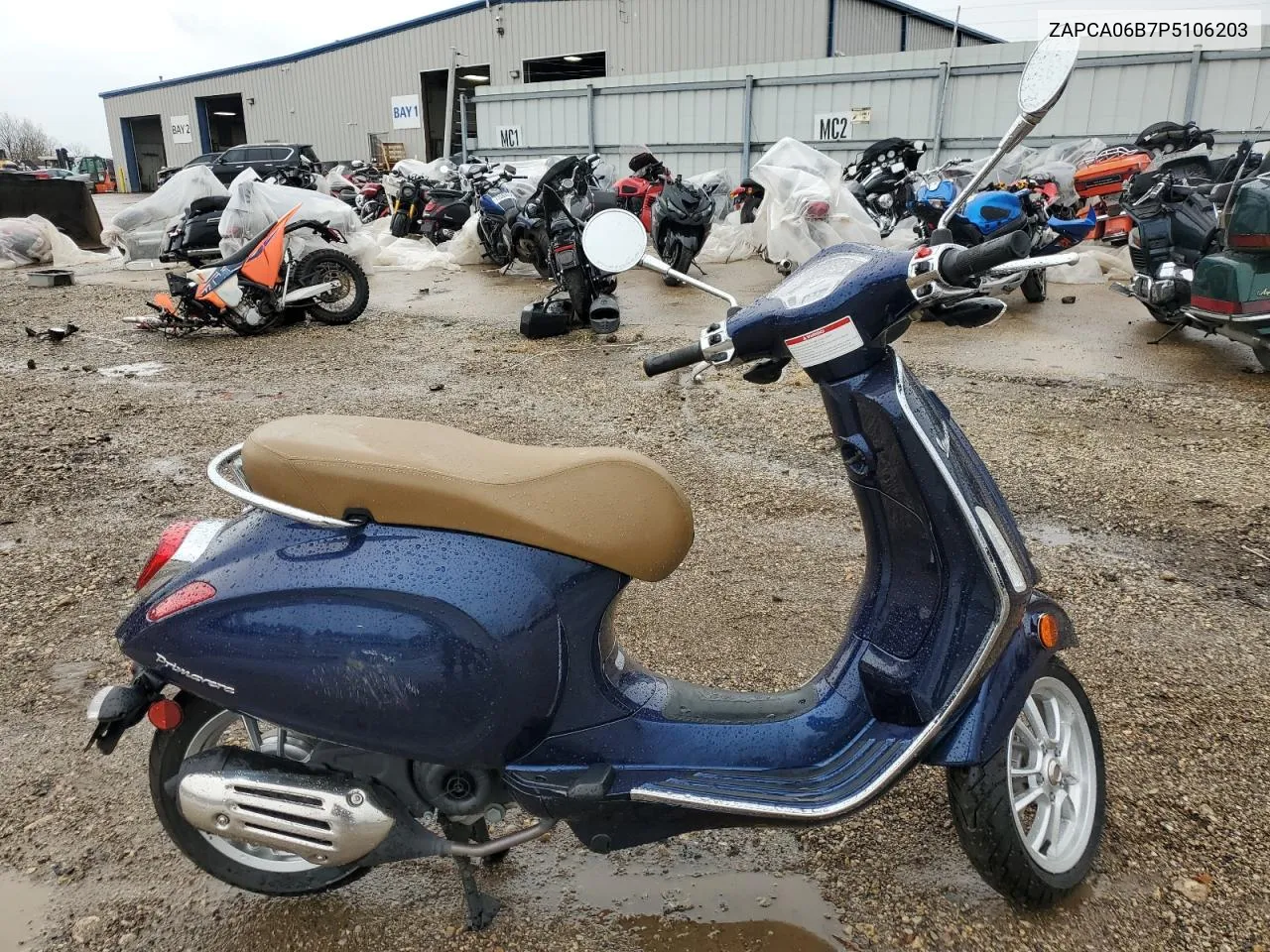 2023 Vespa Primavera/Sprint 50 VIN: ZAPCA06B7P5106203 Lot: 78428964